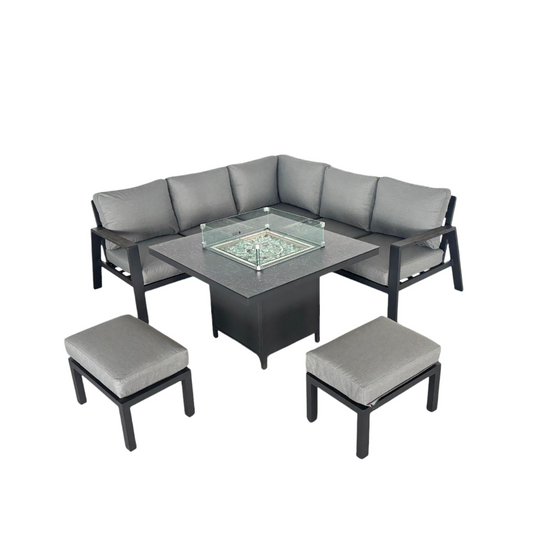 Madrid Firepit Corner Suite