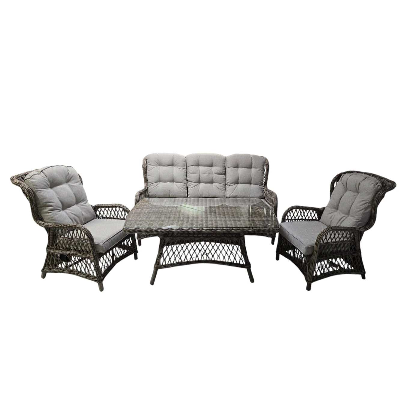 Sussex Open Weave Sofa Suite