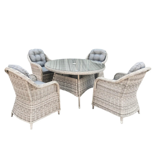 Bali 4 Seater Grey