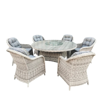 Bali 6 Seater Grey