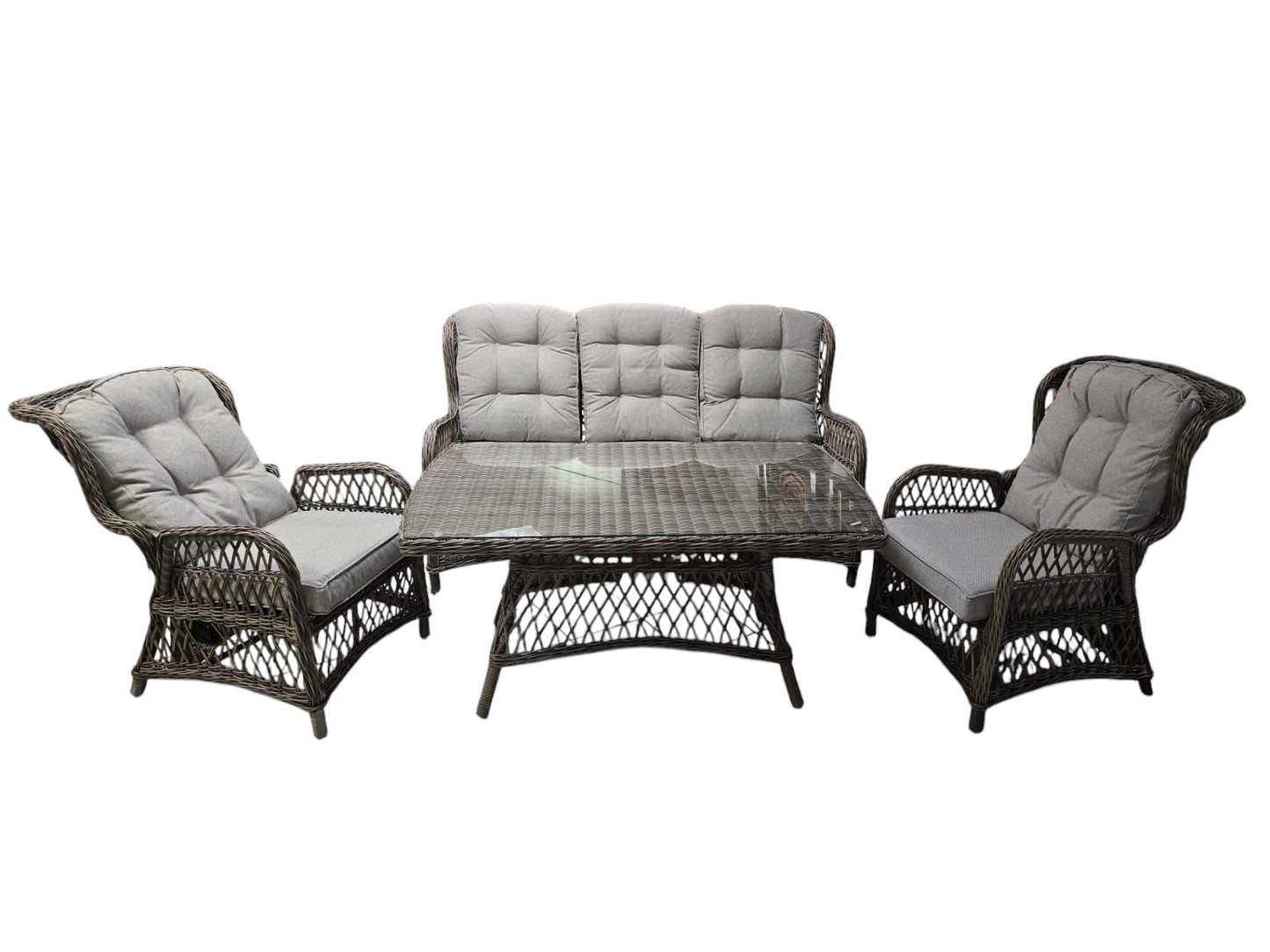 Sussex Open Weave Sofa Suite