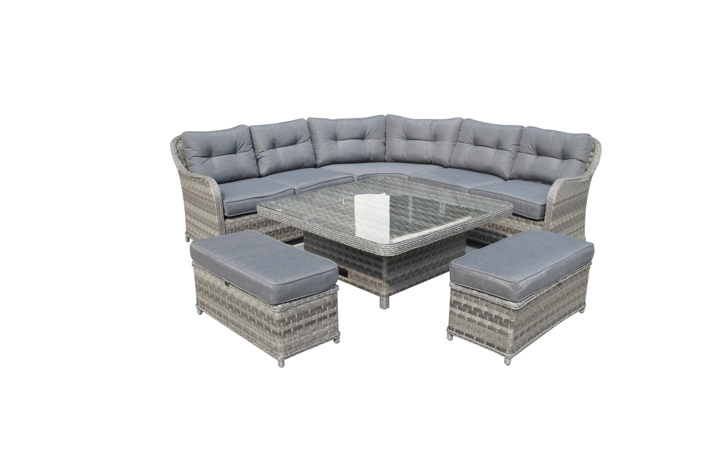 Lombok Corner Suite Grey