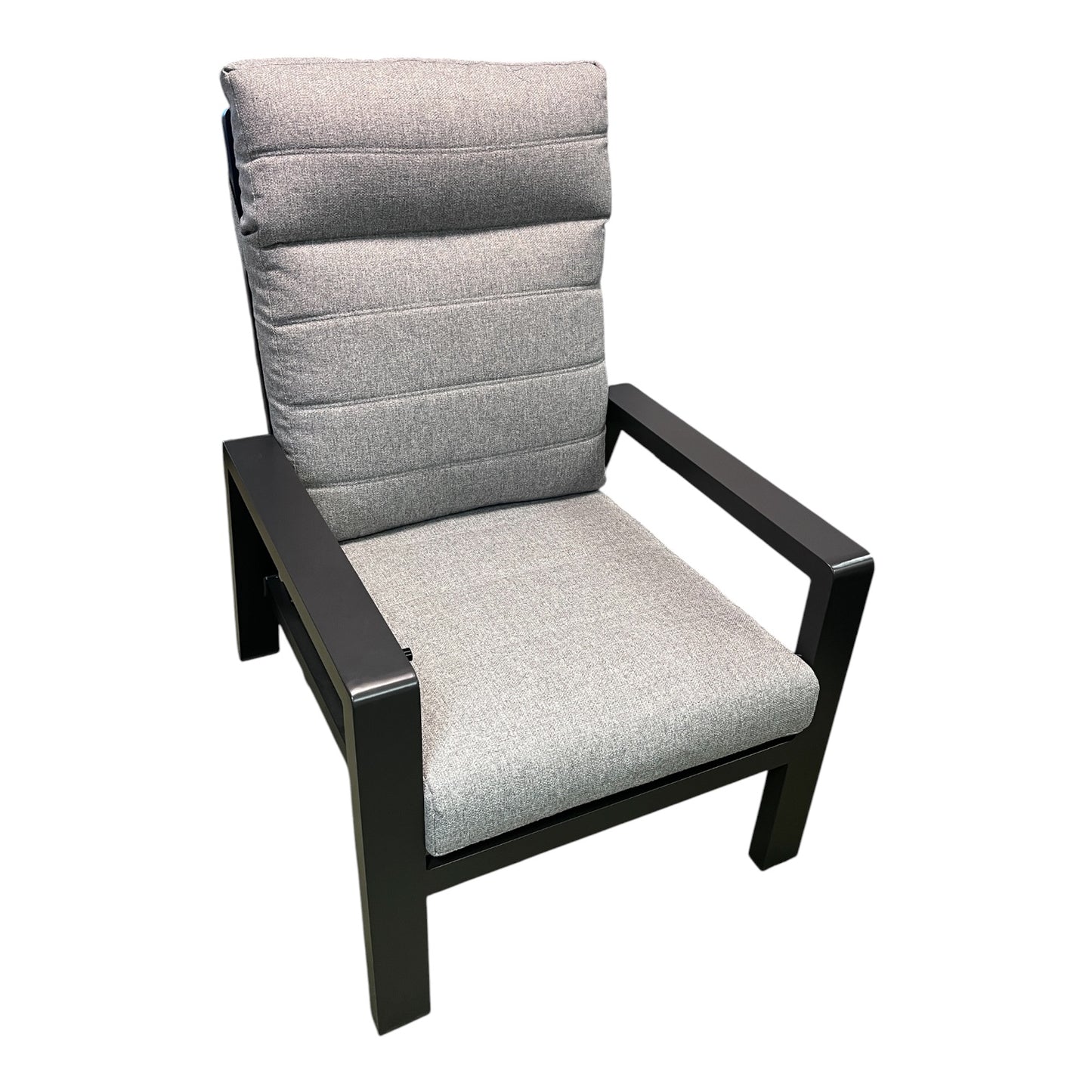 Langkawi Corner Garden Sofa Set — 7-8 Seater Aluminium with Adjustable Polywood Table & Recliner Chair