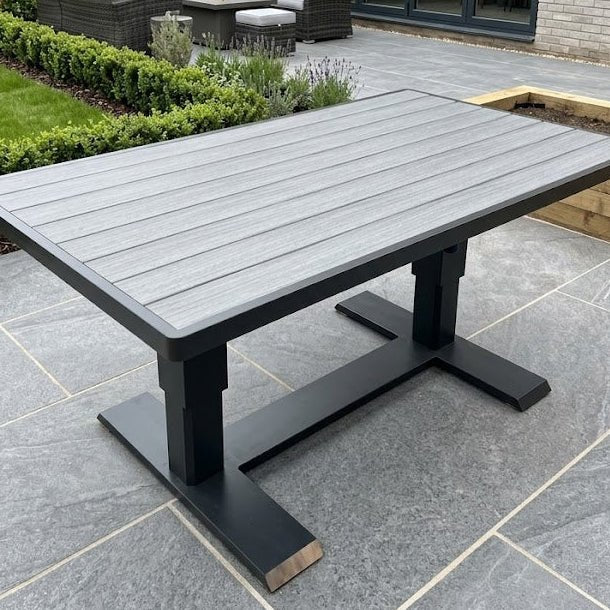 Langkawi 7 - Piece Luxury Aluminium Garden Sofa Set - Love Home & Garden